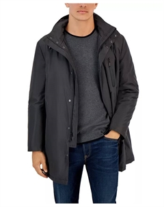 Мужской дождевик Slim-Fit, серый Calvin klein