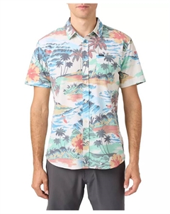 Мужская стандартная рубашка с коротким рукавом Traveler Traverse, белый O`neill