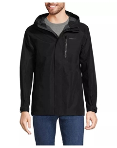 Дождевик Squall Waterproof Packable, синий Lands' end