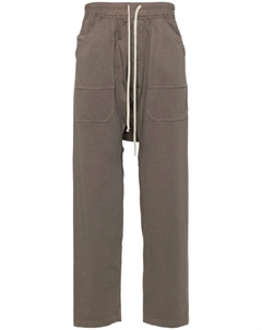 DRKSHDW спортивные брюки Classic Cargo с низким шаговым швом, коричневый Rick owens