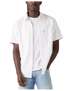 Мужская классическая рубашка с коротким рукавом и одним карманом, Regular Fit, мультиколор Levi's®