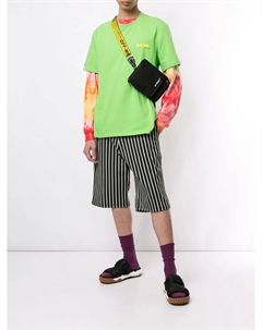 Футболка с логотипом, зеленый Msgm