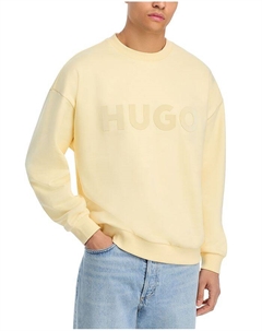 Деникс Оверсайз Лого Свитшот, слоновая кость/кремовый Hugo