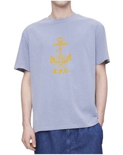 Футболка с логотипом Davy, синий A.p.c.