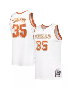 Мужская аутентичная футболка Kevin Durant Texas Longhorns 2006 года, оранжевый Mitchell and ness