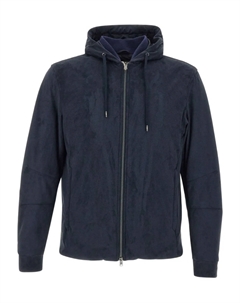 Куртка с капюшоном, синий Herno