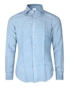 Льняная рубашка, синий Eleventy