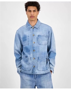 ORION Мужская джинсовая куртка свободного кроя Orion, синий Guess