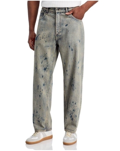 RB Бэгги Джинсы в эффекте потертости и отбеливания, синий Rag & bone