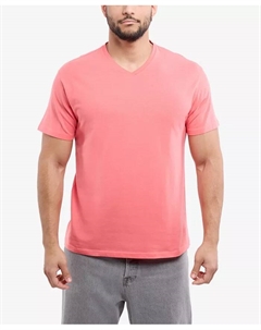 Мужская футболка с V-образным вырезом, розовый X-ray
