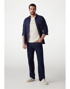 Рубашка с принтом LOGO, бежевый Guess