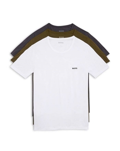Классические футболки, набор из 3 штук, мультиколор Boss