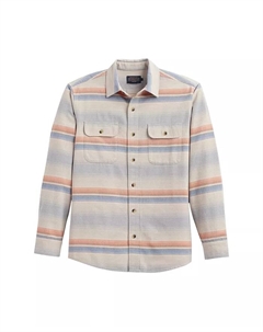 Мужская рубашка Beach Shack с длинным рукавом, коричневый/бежевый Pendleton