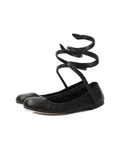 Кожаные балетки Cleo Rene caovilla