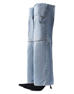 Текстильные ботфорты New flex 90 Balenciaga