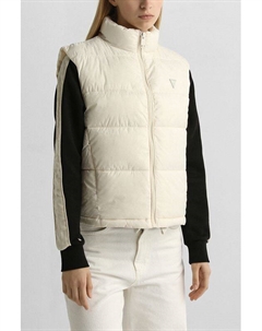 Жилет утепленный с воротником стойкой Guess