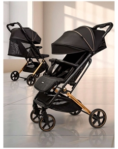 Коляска прогулочная Route, черный/золотой, AB23-10ROUTE/0929 Amarobaby