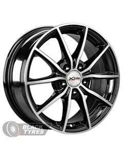 Литой диск X-111М 6.5x15/5x114.3 D66.1 ET40, Черные X-trike