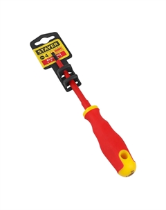 Отвертка диэлектрическая 25141-04-10, SL4.0x100 мм, до 1000 Вт Stayer