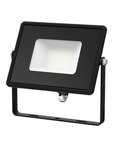 Прожектор светодиодный Qplus ДО-10 6500К 10 Вт IP65 черный (613511310) Gauss