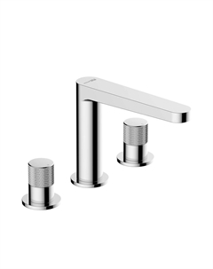 Смеситель для раковины встраиваемый WasserKraft Mosel хром двухвентильный (4635) Wasserkraft