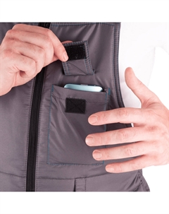 Костюм рабочий мужской утепленный Галактика 52-54 рост 170-176 см серо-бирюзовый Гк спецобъединение