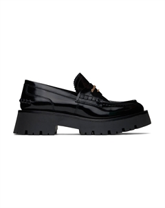 Картеры лоферы на среднем каблуке с протекторной подошвой, черный Alexander wang