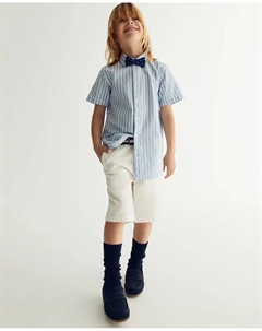 Бермуды с поясом, белый Сфера