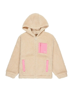 Детская флисовая куртка Perfect Cloud, естественный Roxy