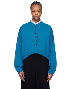 Кардиган из мериносовой шерсти, цвет ceruleo Cordera