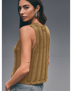 Вязаный топ, золотой Next