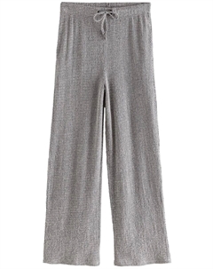 Широкие брюки, пятнистый серый Next