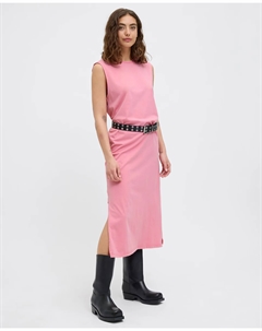 Мидди платье без рукавов оверсайз, розовый Jack & jones
