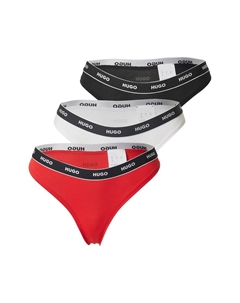 Стринги, цвет Red/Black/Off white Hugo