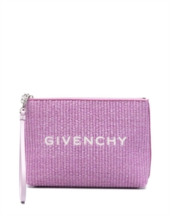 Косметичка с вышитым логотипом, фиолетовый Givenchy