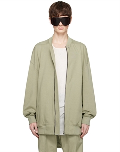 Голливудская объемная летная куртка-бомбер, цвет celadon Rick owens