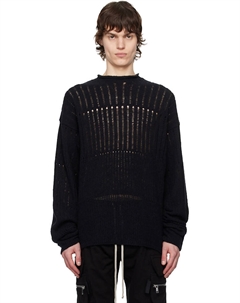 Оверсайз свитер Hollywood, черный Rick owens