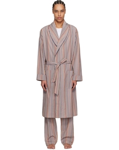 Полосатый халат, мультиколор Paul smith