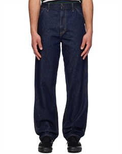 Джинсы с одной накладкой на колене, синий Carhartt work in progress