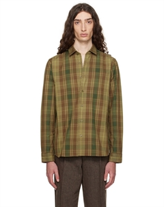 Клетчатая рубашка, зеленый Hugo