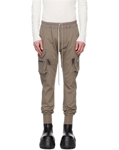 Голливудские мегакарго штаны Mastodon, цвет dust Rick owens
