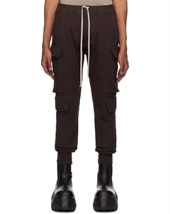 Голливудские мегакарго штаны Mastodon, цвет mahogany Rick owens