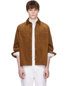 Леонская рубашка-оверсайз, цвет caramel A.p.c.