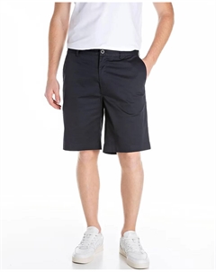 Мужские бермуды в китайском стиле, темно-синий Replay