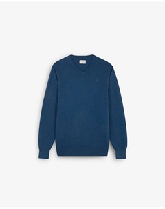 Мужской хлопковый джемпер, темно-синий Scalpers