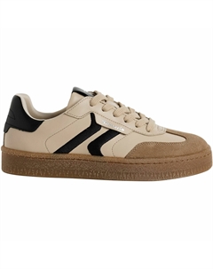 Кеды кожаные бежевый Tamaris