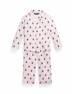 Длинная пижама из 2 предметов розовый Polo ralph lauren