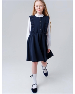 Сарафан текстильный для девочек School by playtoday