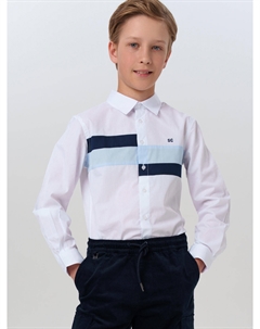 Рубашка текстильная для мальчиков (comfort fit) School by playtoday