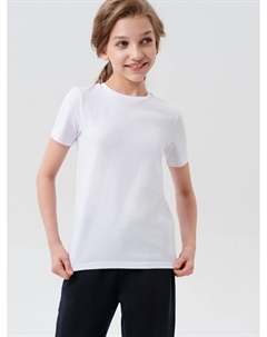 Фуфайка трикотажная для девочек (футболка), 2 шт в комплекте School by playtoday